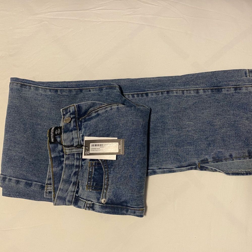 Hem Split Jeans